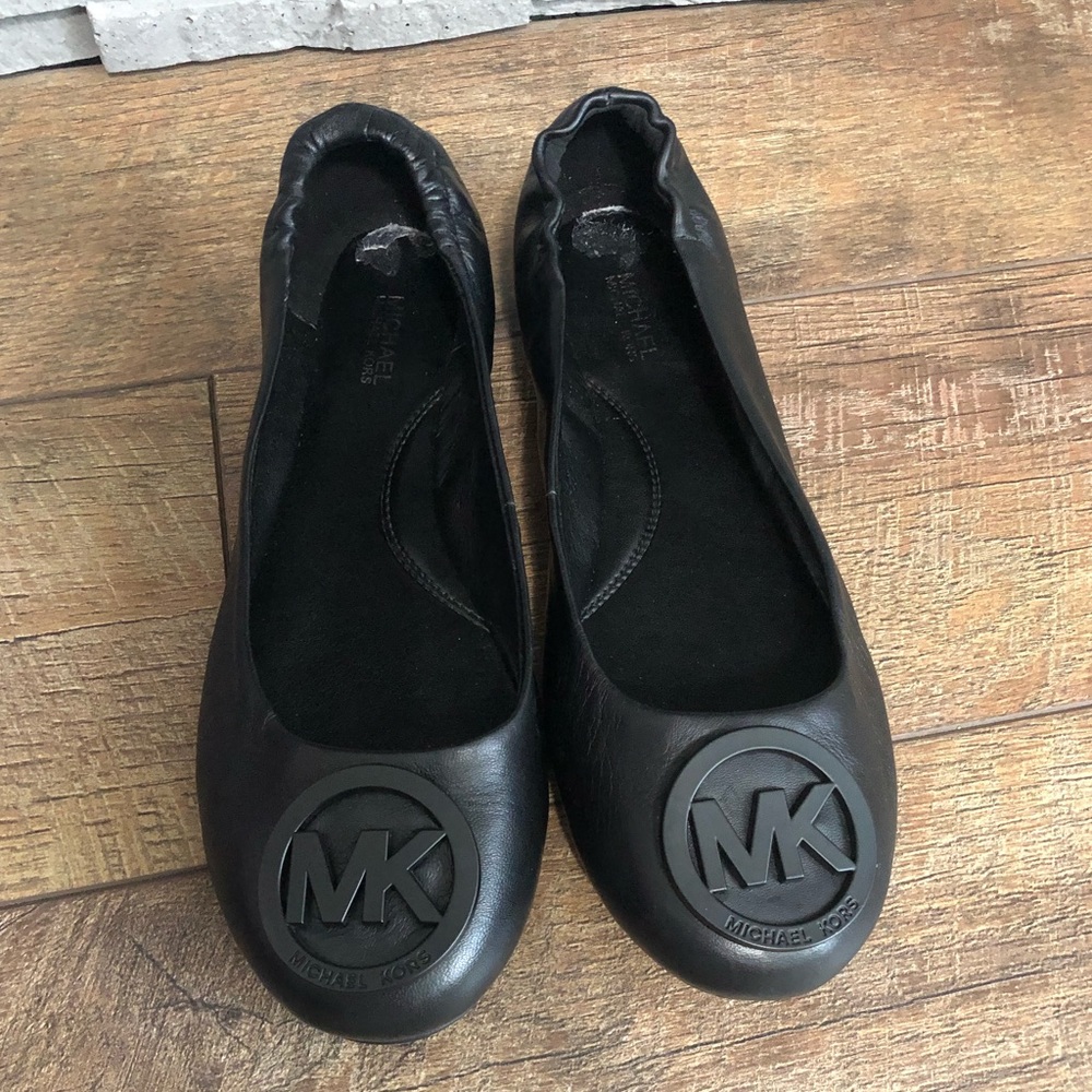 Blacked out Michael Kors Flats